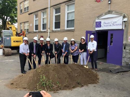 Brass City Charter School Ground breaking