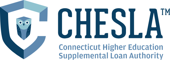 CHESLA Logo, representing Connecticut Higher Education Supplemental Loan Authority.