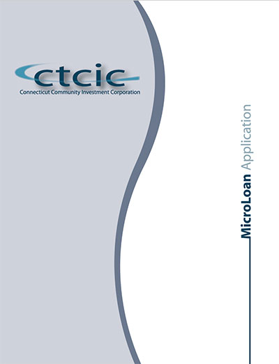 The CTCIC MicroLoan Application Cover